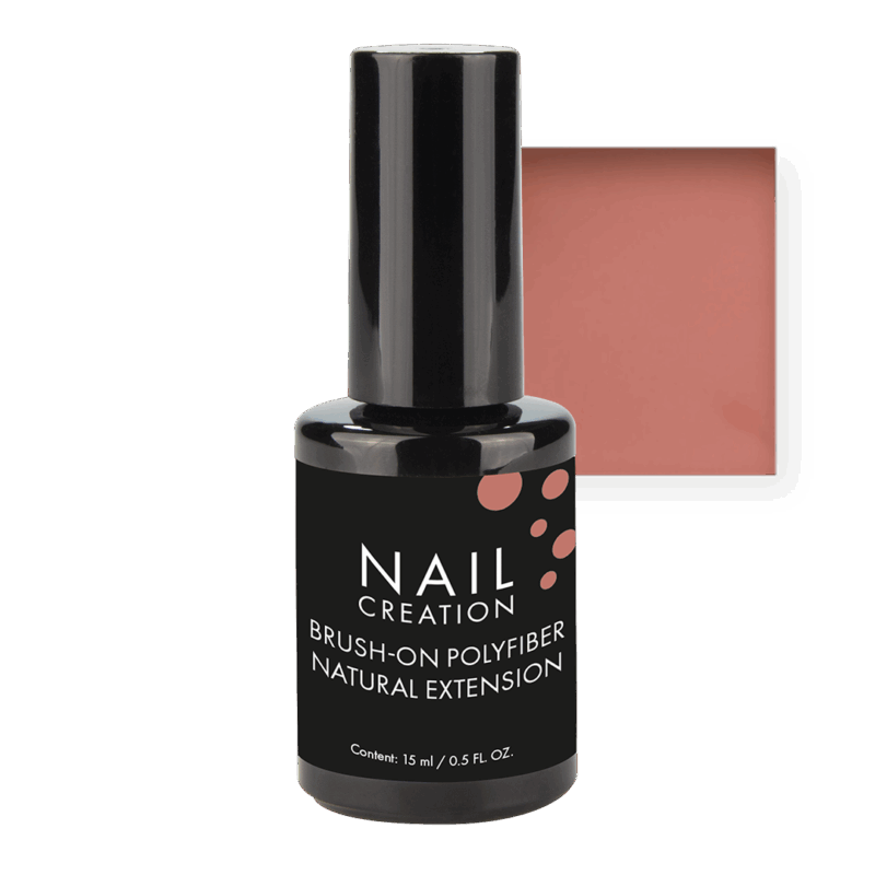 Brush on Builder Polyfiber Gel Natural Extension 15 ml