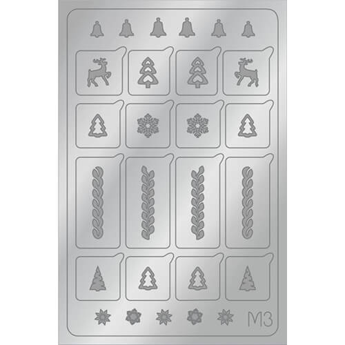 Metallic Slider M03 Silver