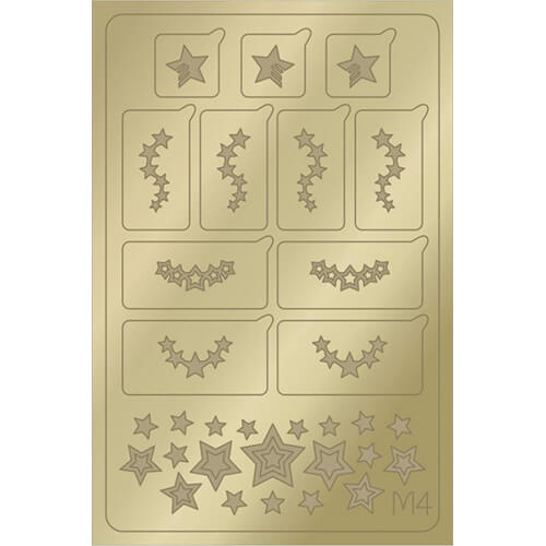 Metallic Slider M04 Gold