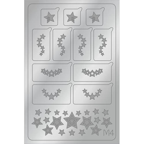 Metallic Slider M04 Silver