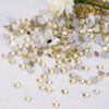 Strass Τύπου Swarovski Εκρού Νο5  100τμχ - Image 2