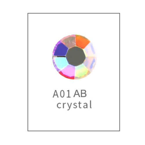 Strass Τύπου Swarovski Ιριδίζον Large 100τμχ