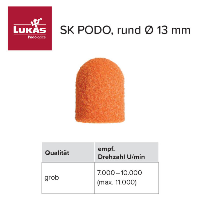 Lukas Καπελάκια Πορτοκαλί 13 mm 10τμχ