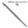 Πινέλο Infinity Acryl Pro Oval Νο13 - Image 8