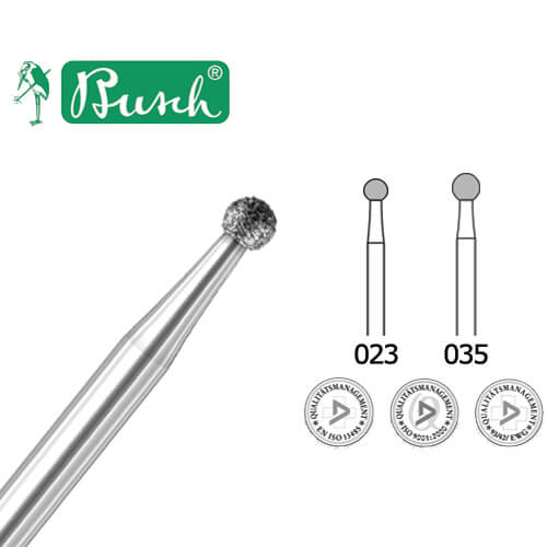 Busch Διαμαντόφρεζα Mπίλια 801-023