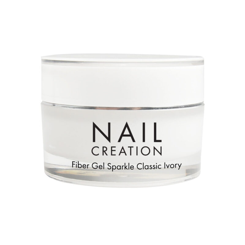 Fiber Gel Sparkle Classic Ivory 15ml - Image 3