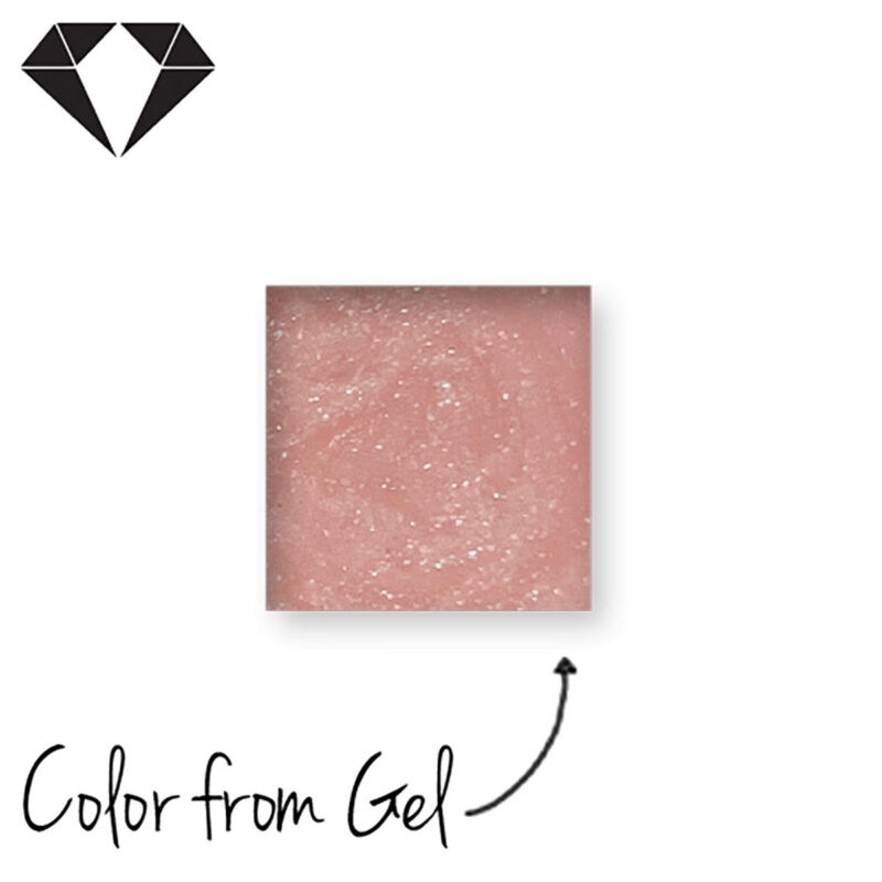 Fiber Gel Sparkle Pale Tan 30ml - Image 2