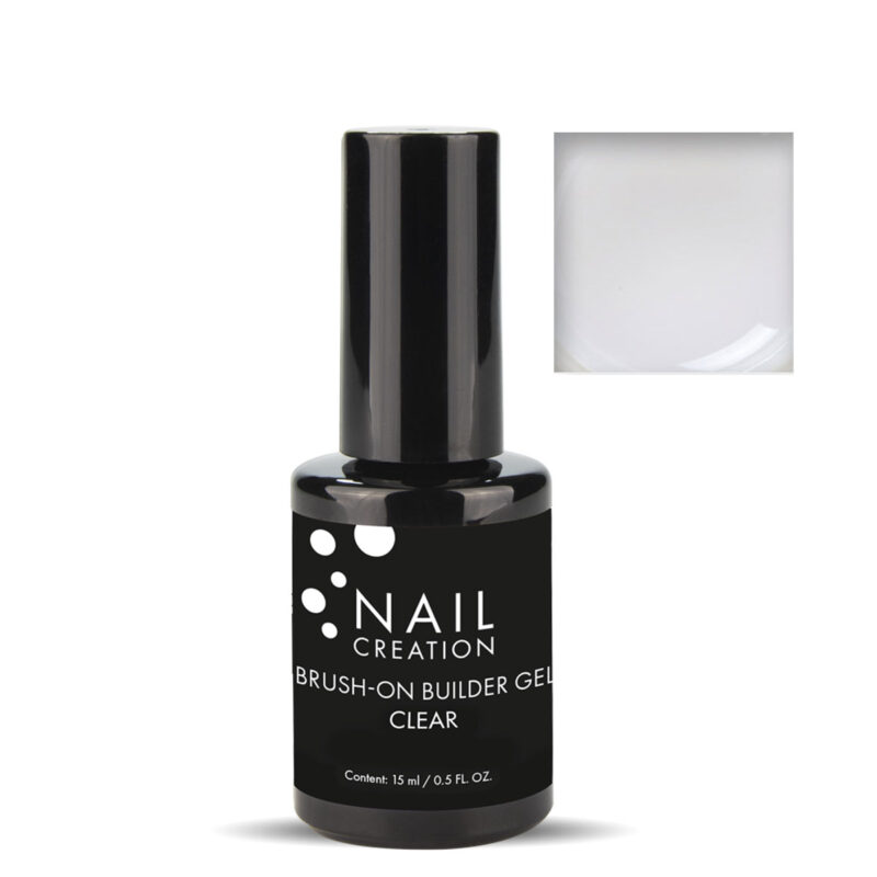 Brush on Builder Polyfiber Gel Clear 15 ml
