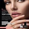 Toπ Gel Glamour Gloss Matt That 8ml - Image 4