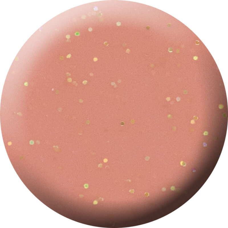 Glamazone Ενισχυμένη Βάση Rubber Sandy Rose Glitter 15 ml - Image 2