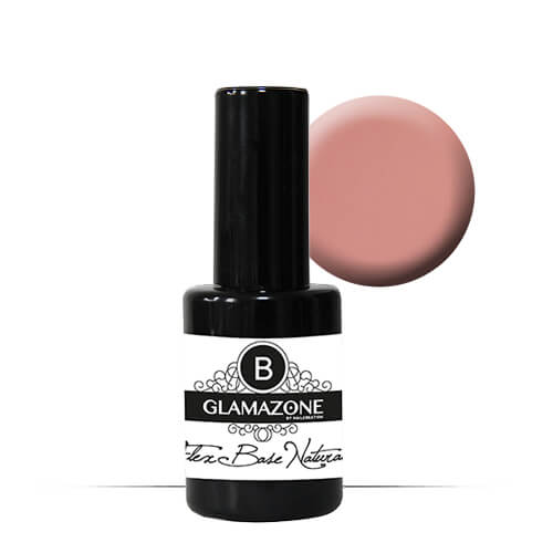 Glamazone Ενισχυμένη Βάση Rubber Natural 15 ml