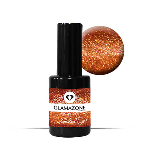 Glamazone Ημιμόνιμο Βερνίκι Golden Eye 15 ml