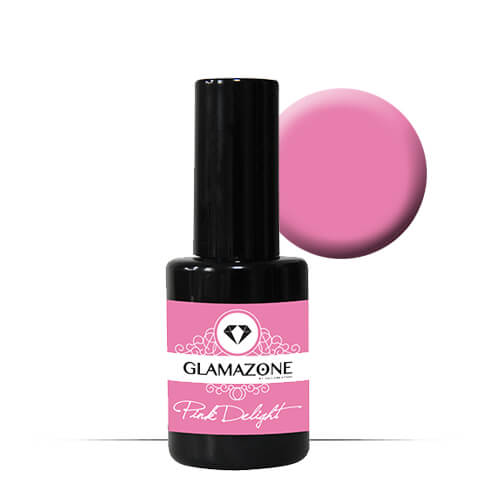 Glamazone Ημιμόνιμο Βερνίκι Pink Delight 15 ml