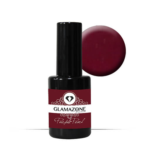 Glamazone Ημιμόνιμο Βερνίκι Purple Pearl 15 ml