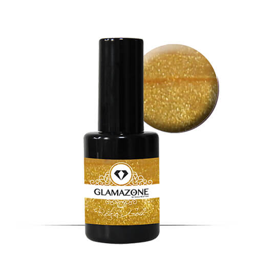 Glamazone Ημιμόνιμο Βερνίκι  Retro Gold 15 ml