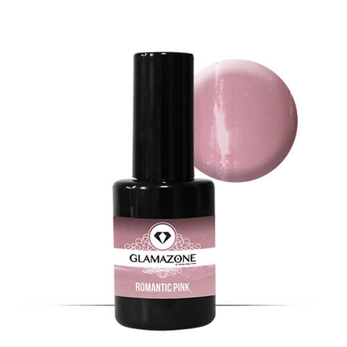 Glamazone Ημιμόνιμο Βερνίκι Romantic Pink 15 ml