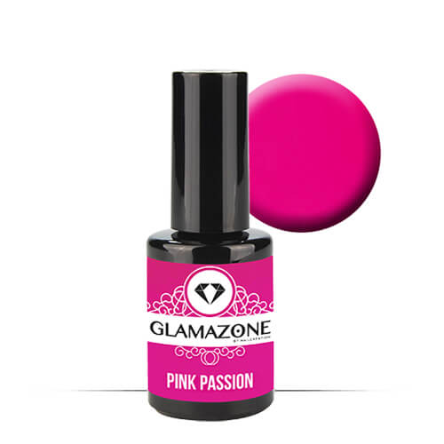 Glamazone Ημιμόνιμο Βερνίκι Pink Passion 15 ml