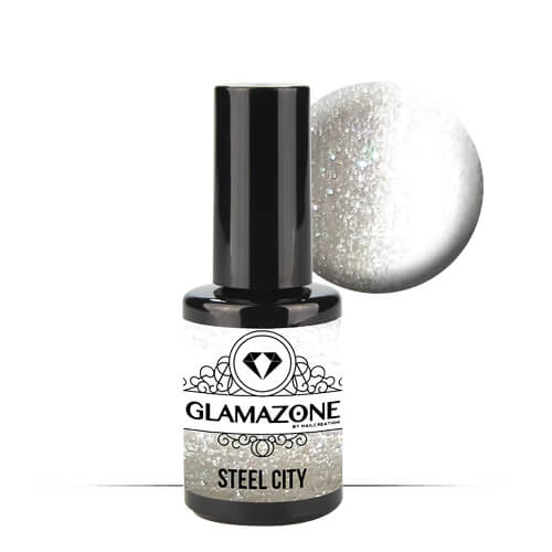 Glamazone Ημιμόνιμο Βερνίκι Steel City 15 ml