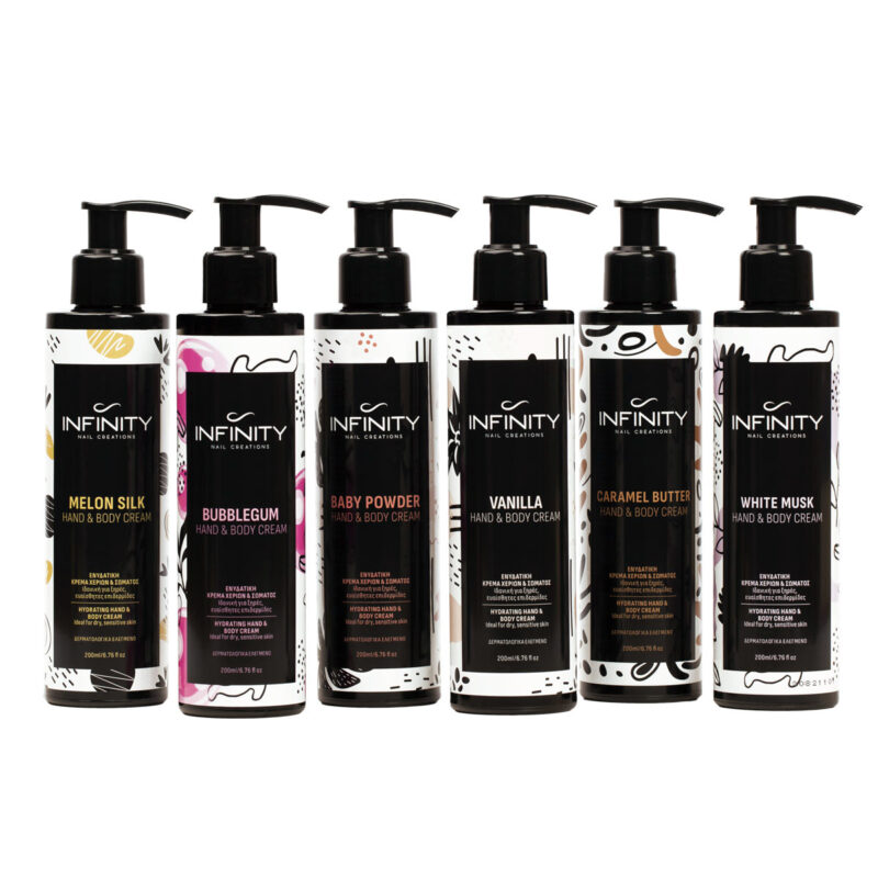 Ιnfinity Hand & Body Cream Butter Caramel 200ml - Image 3
