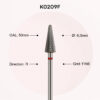 Kemmer Φρέζα Καρβιδίου K0209F - Image 2