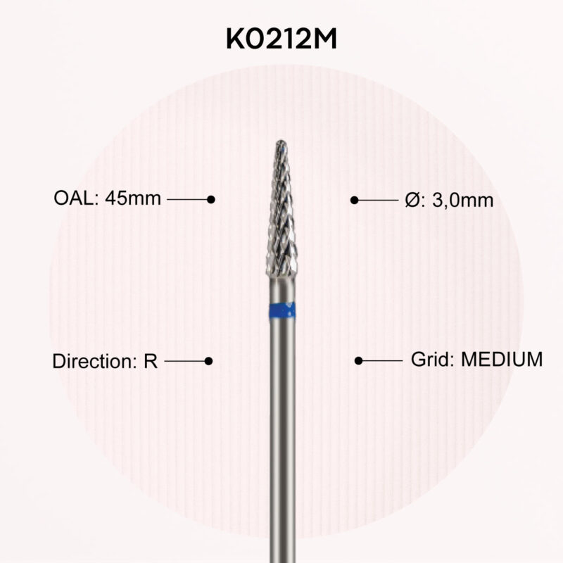 Kemmer Φρέζα Καρβιδίου K0212M - Image 2