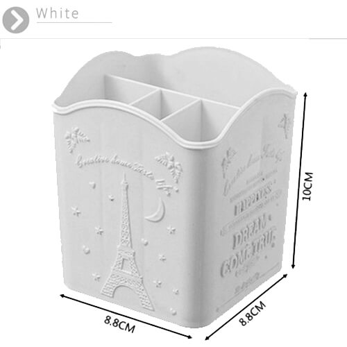 Πλαστική Θήκη Οργάνωσης Πινέλων White