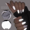 Nail Reflective Powder Grey - Image 8