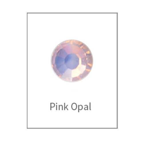 Strass Τύπου Swarovski Ροζ Opal Νο8 100τμχ