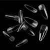 Soft Gel Tips - Almond Short Clear  ( 0-11 Size ) - Image 7