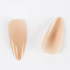 Soft Gel Tips - Almond Short Nude ( 0-11 Size ) - Image 4