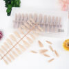 Soft Gel Tips - Almond Short Nude ( 0-11 Size ) - Image 6