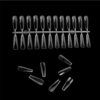 Soft Gel Tips - Coffin Medium Clear  ( 5-9 Size ) - Image 7