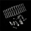 Soft Gel Tips - Coffin Short Clear  ( 0-11 Size ) - Image 7