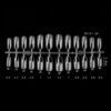 Soft Gel Tips - Oval Short Clear  ( 0-9 Size ) - Image 5