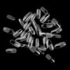 Soft Gel Tips - Oval Short Clear  ( 0-9 Size ) - Image 6