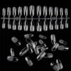 Soft Gel Tips - Oval Short Clear  ( 0-9 Size ) - Image 7