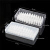 Soft Gel Tips - Oval Short Clear  ( 0-9 Size ) - Image 8