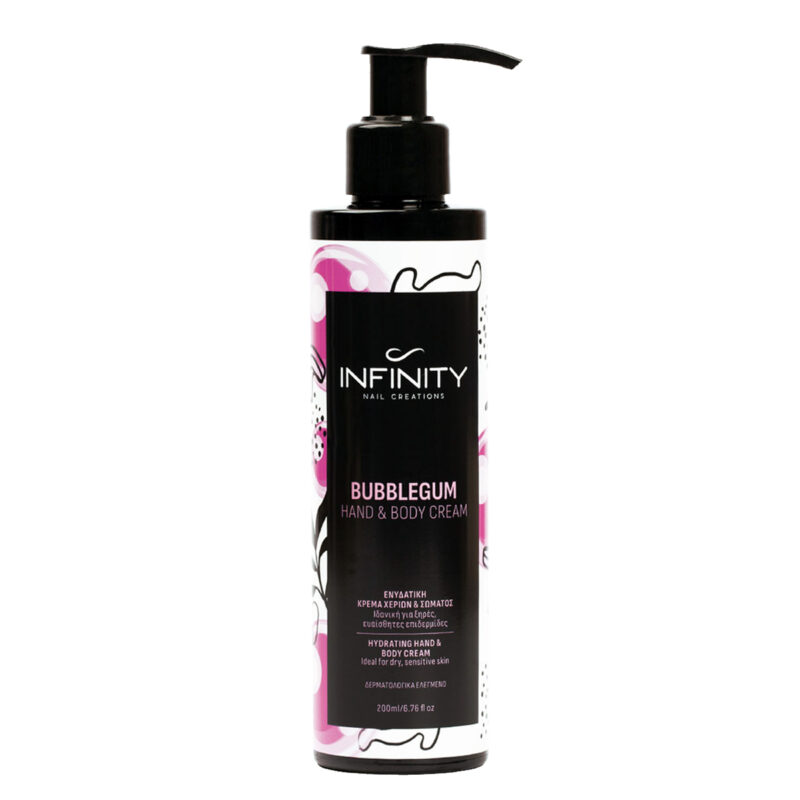 Ιnfinity Hand & Body Cream  Bubblegum 200ml