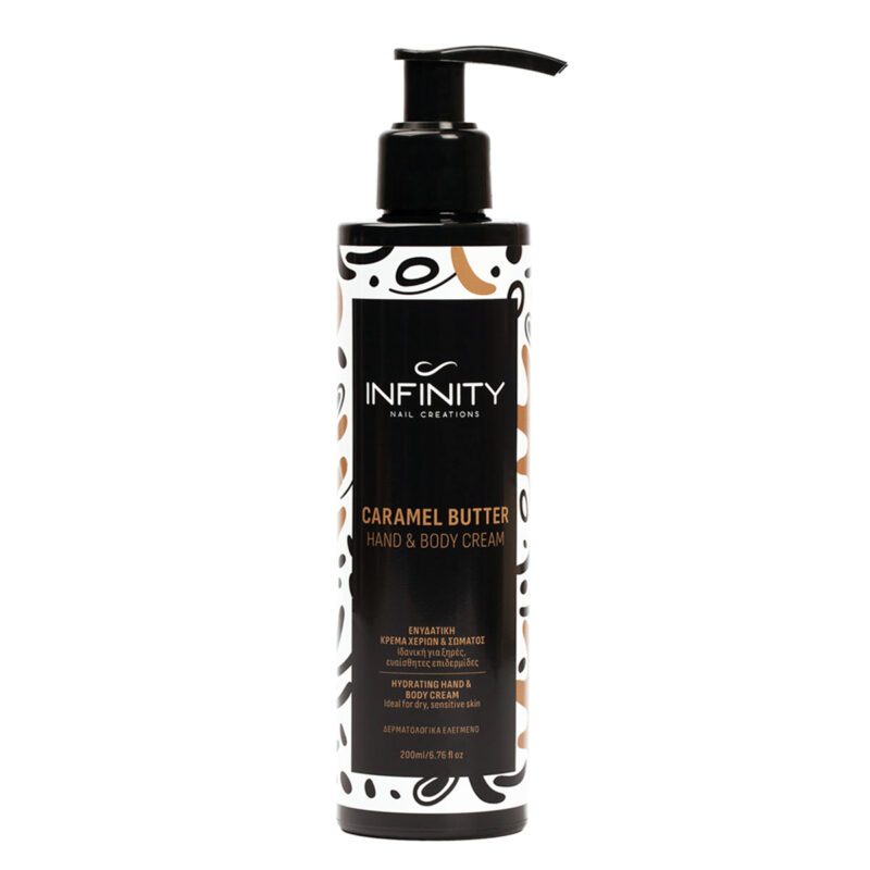 Ιnfinity Hand & Body Cream Butter Caramel 200ml