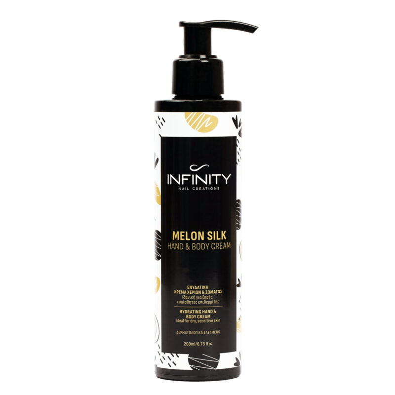Ιnfinity Hand & Body Cream Melon Silk 200ml