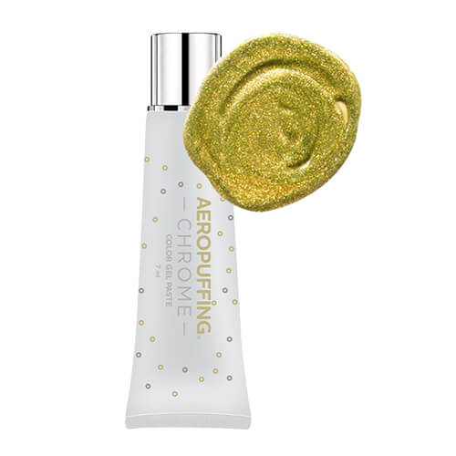 Chrome Metallic Gel Paste Gold 7ml