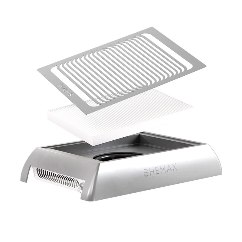 Shemax Απορροφητήρας Επιτραπέζιος X-Pro Grey