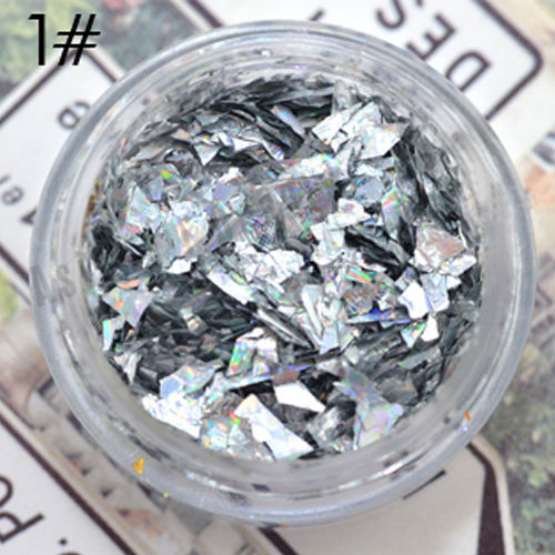 Flakes Φύλλα Χρυσού Silver
