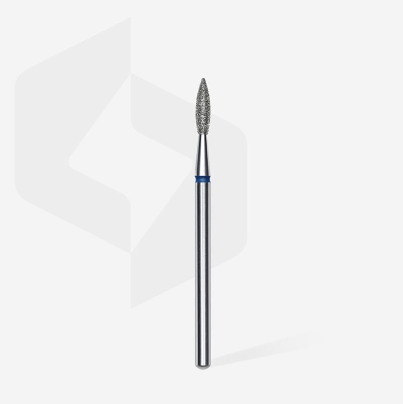 Staleks Διαμαντόφρεζα Pointed Flame Blue FA11B021/8 2.1 mm - Image 2