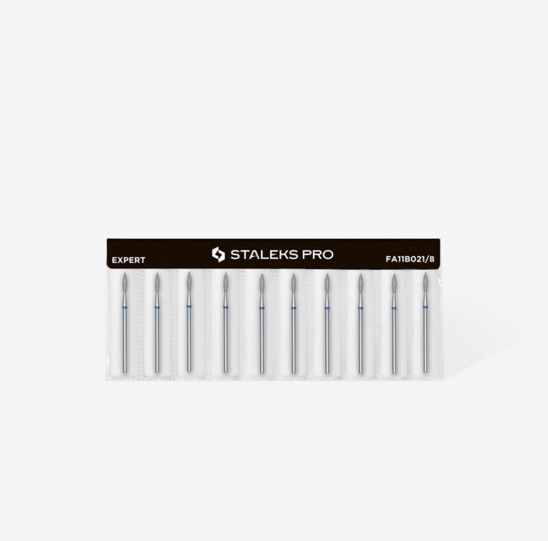 Staleks Διαμαντόφρεζα Pointed Flame Blue FA11B021/8 2.1 mm - Image 3