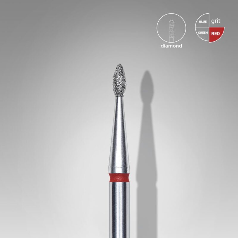 Staleks Διαμαντόφρεζα Drop Red FA40R016/4 1.6 mm