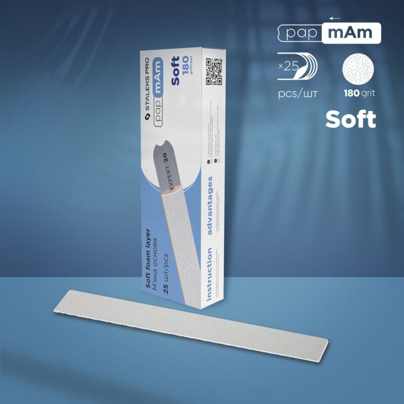 Staleks Χωνευτή Ανταλλακτική Λίμα 180 grit 25 τμχ (DFCE-20-180/25w)