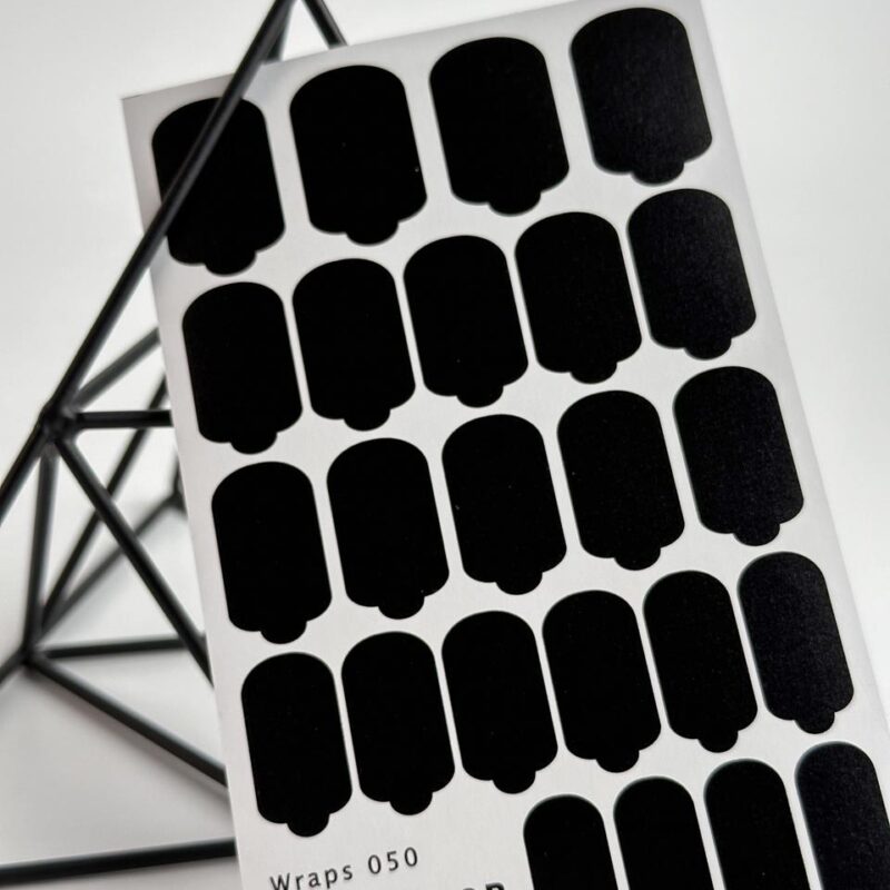 Αυτοκόλλητα Νυχιού Wraps Mani Sova - 050 - Black