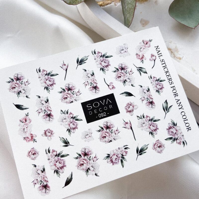 Sova Αυτοκόλλητα - Flowers - 092