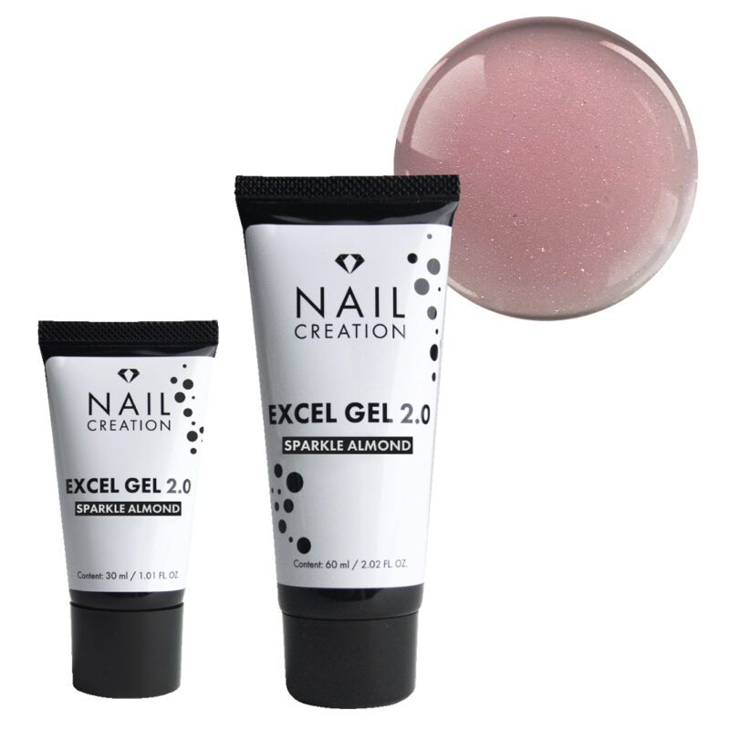 Acrygel Sparkle Almond 30ml